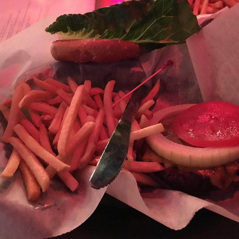 Side Street Saloon - Burger w/ fries - $5.50 on Saturday night - Dive Bars Near Me - Chicago, Illinois Side Street Saloon - Burger w/ fries - $5.50 on Saturday night - Dive Bars Near Me - Chicago, Illinois