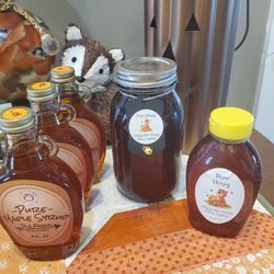 Silver Fox Cafe - We offer local honey & Fresh maple syrup from Michigan