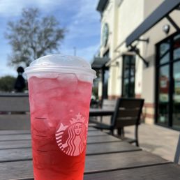 Perfectly prepared drink on a perfect day