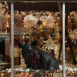 Storefront window display