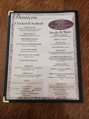 Menu photo 2 Old Brick House Sainte Genevieve, MO Menu photo 2 Old Brick House Sainte Genevieve, MO