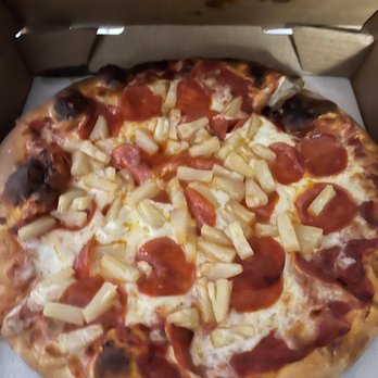 Maggio's Pizza - Pineapple & Pepperoni (our go to) - Pizza Near Me - Big Bear Lake, California Maggio's Pizza - Pineapple & Pepperoni (our go to) - Pizza Near Me - Big Bear Lake, California