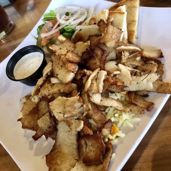 Flaming Cheese Saganaki - Chicken gyro platter - Greek Near Me - Dallas, Texas Flaming Cheese Saganaki - Chicken gyro platter - Greek Near Me - Dallas, Texas