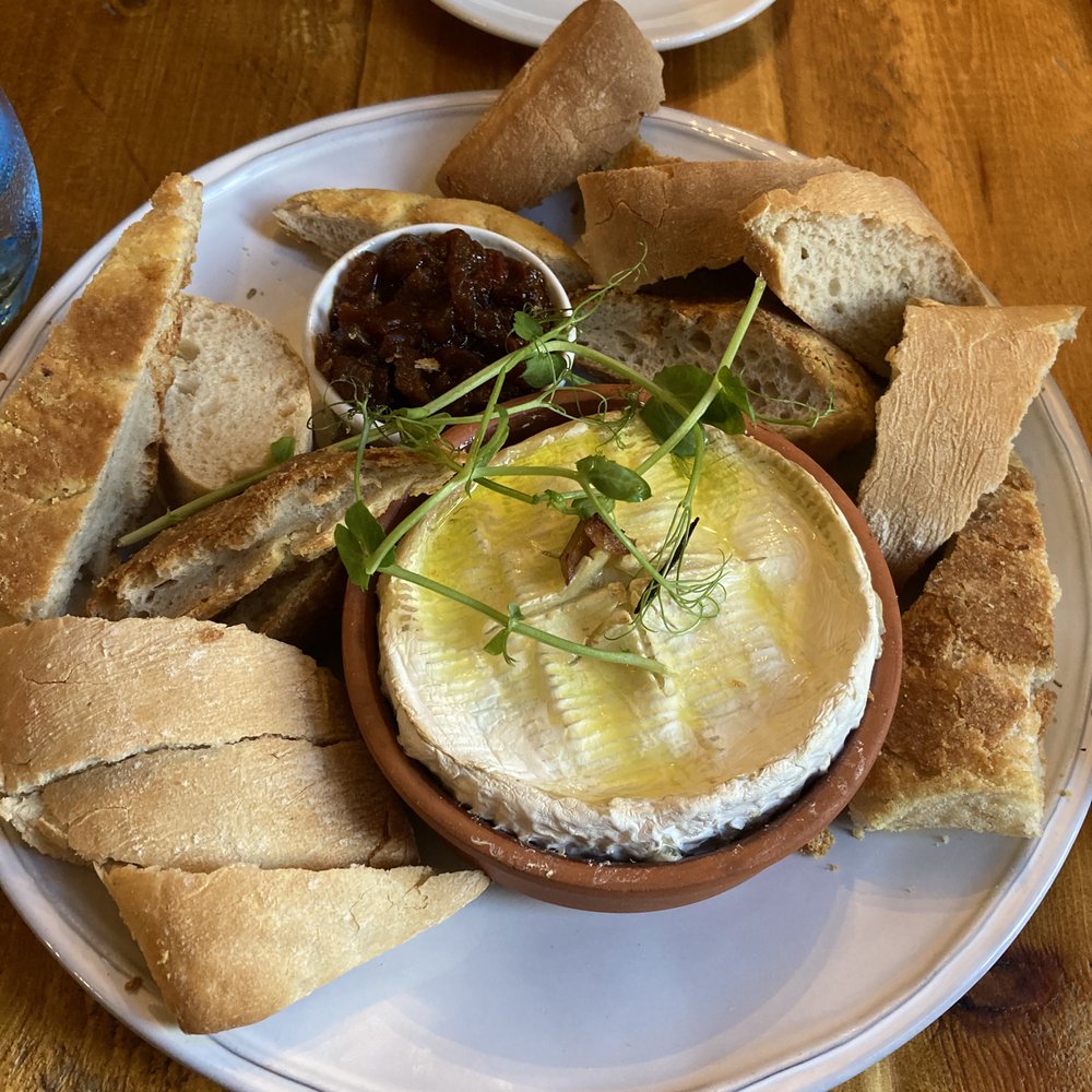 The Dial House Hotel - Baked Camembert (£13) is a lot of cheese for the price - Hotels Near Me - Bourton-on-the-Water, GLS