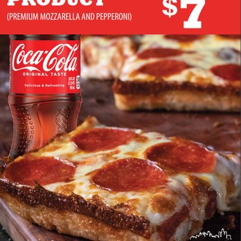 Jet's Pizza - (2) Detroit-Square Large slices, and a Coke!
- Just $7.00! - Pizza Near Me - Peoria, Arizona Jet's Pizza - (2) Detroit-Square Large slices, and a Coke!
- Just $7.00! - Pizza Near Me - Peoria, Arizona