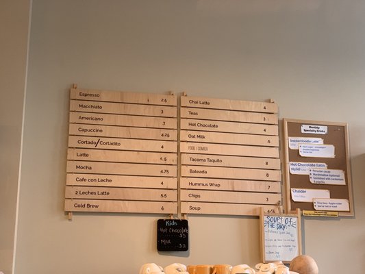 Menu photo 1 Unataza Coffee Dayton, KY