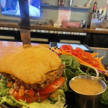 Koto Brewing Company - Smoked coconut tofu burger with aoli - Breweries Near Me - Twin Falls, Idaho Koto Brewing Company - Smoked coconut tofu burger with aoli - Breweries Near Me - Twin Falls, Idaho