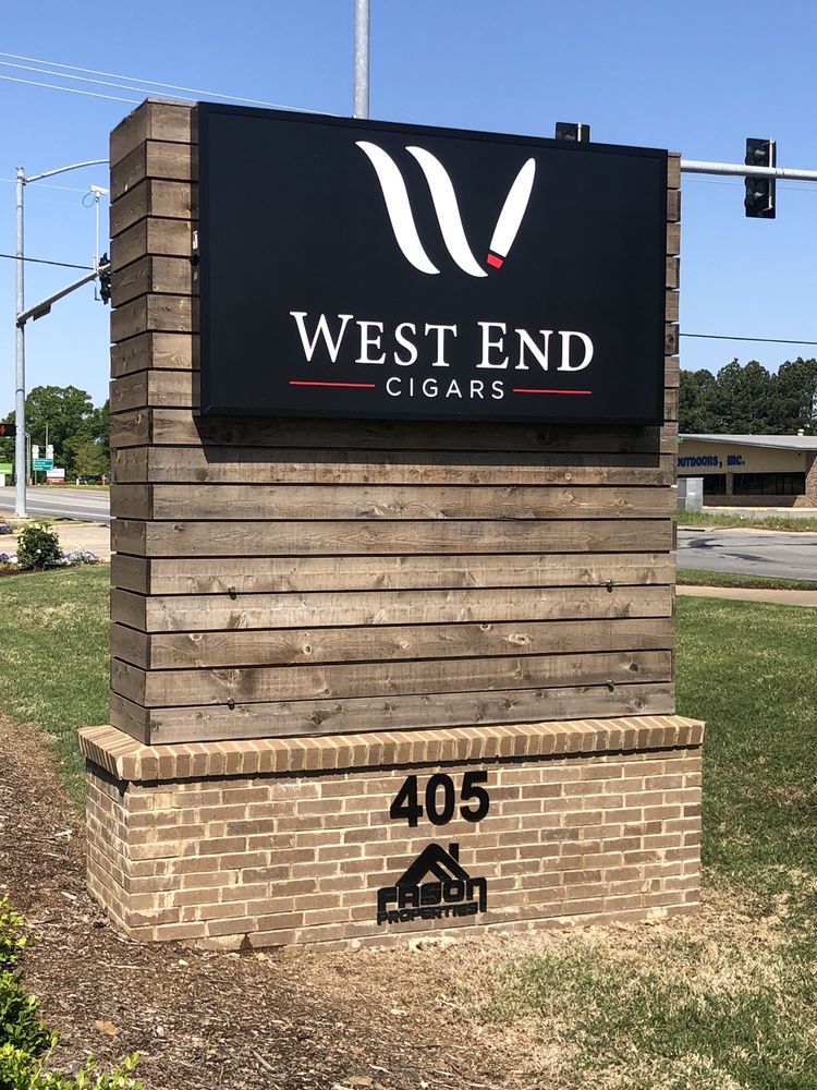 WEST END CIGARS Updated April 2024 405 E Dave Ward Dr, Conway