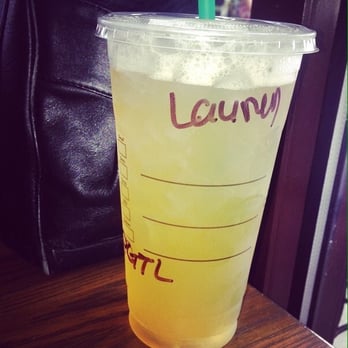 Starbucks - Peach green tea lemonade - Coffee & Tea Near Me - Clemmons, North Carolina