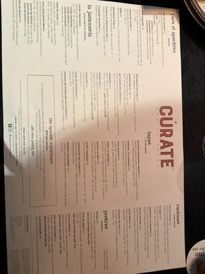 Menu photo 2 Cúrate Asheville, NC Menu photo 2 Cúrate Asheville, NC