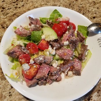 Rath Deli - Lunch entree salad featuring strip steak from Rath's - Delis Near Me - Stewartsville, New Jersey