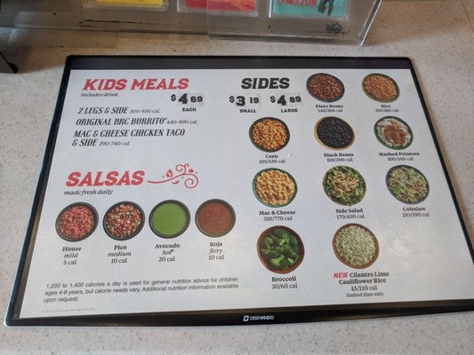 Menu photo 1 El Pollo Loco Elk Grove, CA