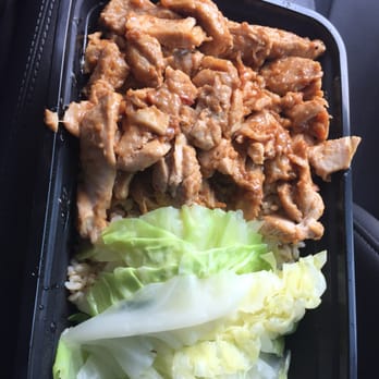 B Nutritious - Peanut chicken bowl - Asian Fusion Near Me - El Monte, California