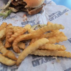 Olympic Broil - Crinkle Cut fries.