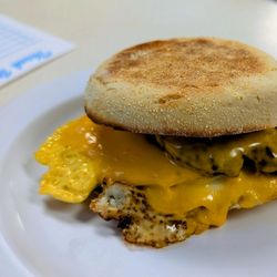 Tip Top - Sausage breakfast sandwich