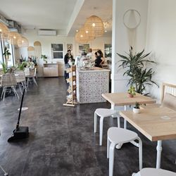 Iluka Espresso - Tables and chairs.