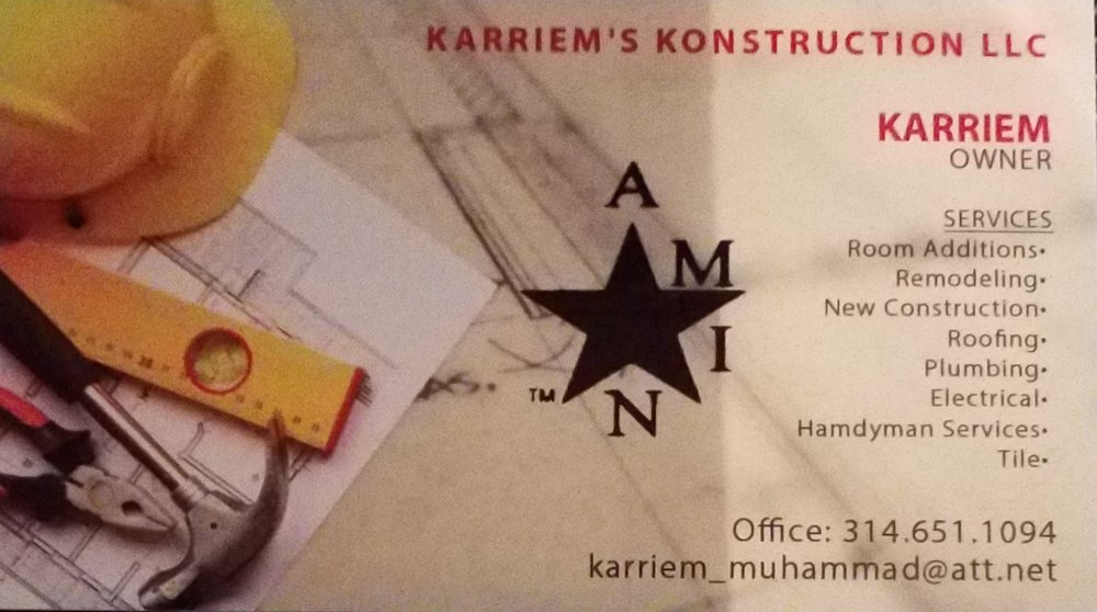 Slide of Karriem's Konstruction