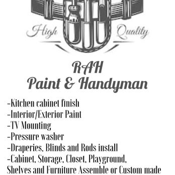 RAH Paint And Handyman - Rah - Handyman Near Me RAH Paint And Handyman - Rah - Handyman Near Me