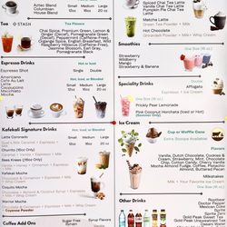 Kafekali & Bakery - Menu