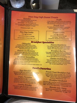 Menu photo 8 New Day Cafe Henderson, NV Menu photo 8 New Day Cafe Henderson, NV