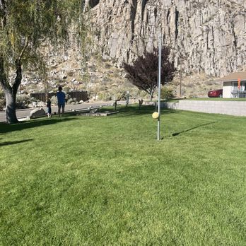 Meadowcliff Lodge & Coleville KOA - Teather ball! Thankfully something my kid can sort of play! - RV Parks Near Me - Coleville, California Meadowcliff Lodge & Coleville KOA - Teather ball! Thankfully something my kid can sort of play! - RV Parks Near Me - Coleville, California