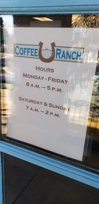 Menu photo 2 Coffee Ranch Chico, CA