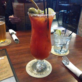 Backstop Bar & Grill - My second Bloody Mary. - Bars Near Me - Canby, Oregon
