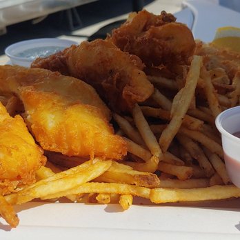 Sunsets At Pismo - Fish & chips - Food Trucks Near Me - Pismo Beach, California