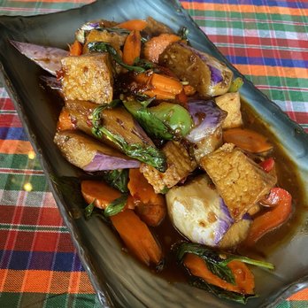 Zaap Thai - Spicy Eggplant with tofu - Thai Near Me - Portland, Oregon Zaap Thai - Spicy Eggplant with tofu - Thai Near Me - Portland, Oregon