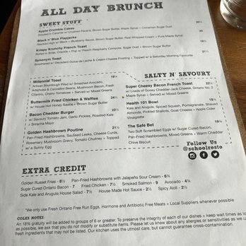 School Restaurant - Menu - Bakeries Near Me - Toronto, Ontario