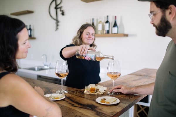 Charcuterie & Food Options - Looking to grab a quick bite with your tasting? We offer $25 cheese and charcuteris boards.
Coming by on the weekend? On Friday nights, Saturdays, & Sundays we offer empanades from Che Empanades! They are $6/each, and minimum order of 4.
We can't wait to see you! Reservations available and walk-ins welcome. Call or book online today. Charcuterie & Food Options - Looking to grab a quick bite with your tasting? We offer $25 cheese and charcuteris boards.
Coming by on the weekend? On Friday nights, Saturdays, & Sundays we offer empanades from Che Empanades! They are $6/each, and minimum order of 4.
We can't wait to see you! Reservations available and walk-ins welcome. Call or book online today.