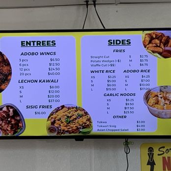 Mama's Lumpia - Entree and sides menu as of September 2025 - Filipino Near Me - Pacheco, California Mama's Lumpia - Entree and sides menu as of September 2025 - Filipino Near Me - Pacheco, California