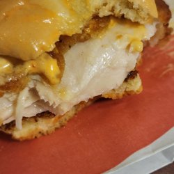 McDonald's - What in the world is the chewy stuff in the chicken patty