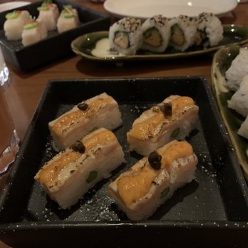 Minami Toronto - Albacore Tuna Oshi - Japanese Near Me - Toronto, Ontario