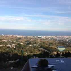La Alcazaba de Mijas - View from our table
