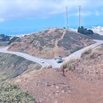 Creeks to Peaks Trail - View of Eureka Peak from Noe Peak - Parks Near Me - San Francisco, California