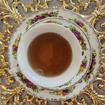 The Burgundy Rose Tearoom - This is their house branded TBRT blend, different. - Party & Event Planning Near Me - Livermore, California