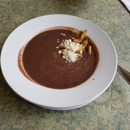 Black bean soup highly recommend. Black bean soup highly recommend.