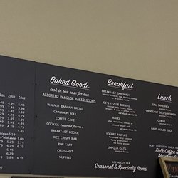 Moka Joe - Breakfast menu
