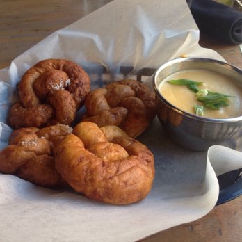 Wynkoop Brewing - Pretzel knots with beer cheese - Pool Halls Near Me - Denver, Colorado Wynkoop Brewing - Pretzel knots with beer cheese - Pool Halls Near Me - Denver, Colorado