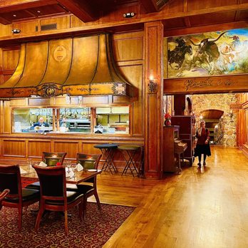 Hamley Steakhouse & Saloon - the dining room and bar - Steakhouses Near Me - Pendleton, Oregon