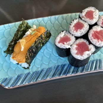 Kaiyo Sushi - Uni roll and Tuna roll - Sushi Bars Near Me - Okemos, Michigan Kaiyo Sushi - Uni roll and Tuna roll - Sushi Bars Near Me - Okemos, Michigan