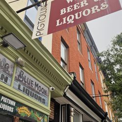 Pigtown Wine, Beer & Liquors.