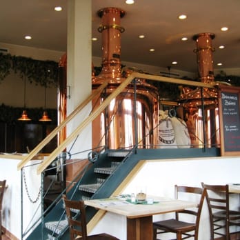 Kronenhof - Bad Homburger Brauhaus "Graf Zeppelin" - interior and brew kettles - Beer Garden Near Me - Bad Homburg, HE