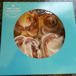 Cinnabon - To go box of Cinnabon Cinnamon Rolls. DELICIOUS!!!!