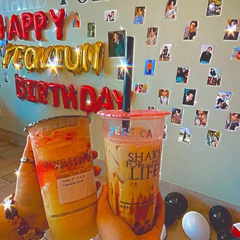 Ding Cafe - Hawaiian Slush (Pineapple, coco and Strawberry bit)Brown Sugar Milk Tea - Coffee & Tea Near Me - Rockville, Maryland Ding Cafe - Hawaiian Slush (Pineapple, coco and Strawberry bit)Brown Sugar Milk Tea - Coffee & Tea Near Me - Rockville, Maryland