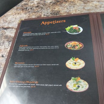Damaskino - App menu - Mediterranean Near Me - Jacksonville, Florida