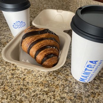 Mantra Coffee & BnB - Coffee and Nutella Croissant! - Coffee & Tea Near Me - Azusa, California