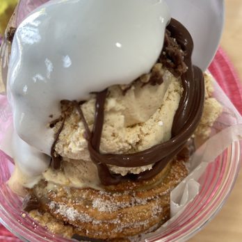 Churroland Cafe - Churro ice cream - Desserts Near Me - Garland, Texas