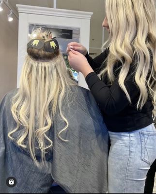 Hand Tied Hair Extensions - Wishing for longer locks, give us a call today and set up your complementary consultation! Hand Tied Hair Extensions - Wishing for longer locks, give us a call today and set up your complementary consultation!